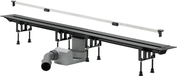 Viega Advantix Vario douchegoot 300-1200 mm - RVS - inkortbaar - model 4965.20