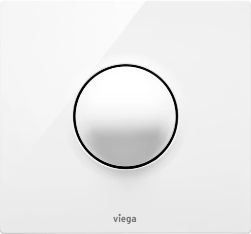 PLAQUE DE COMMANDE VIEGA VISIGN matt/matt chromé synthetique Style10