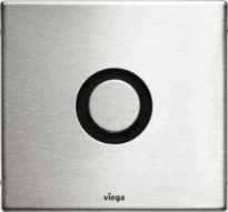 PLAQUE DE COMMANDE VIEGA VISIGN brosse chroomnikkelstaal Public