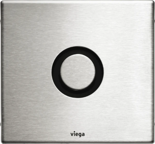 PLAQUE DE COMMANDE VIEGA VISIGN brosse chroomnikkelstaal Public