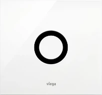 PLAQUE DE COMMANDE VIEGA VISIGN chromé aluminium More100