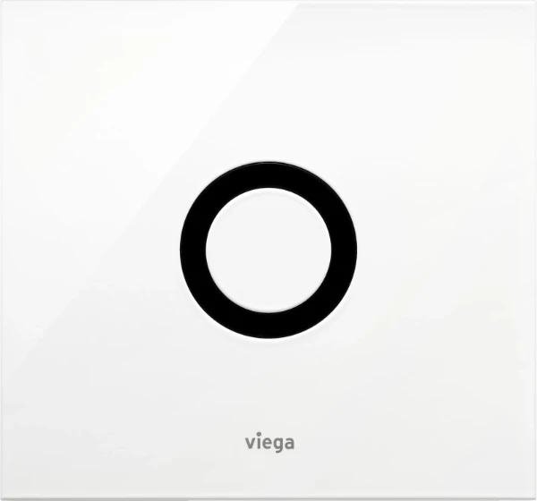 PLAQUE DE COMMANDE VIEGA VISIGN chromé aluminium More100