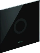 PLAQUE DE COMMANDE VIEGA VISIGN noir verre More100