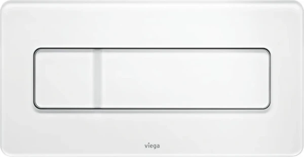 PLAQUE DE COMMANDE VIEGA VISIGN chromé aluminium More105