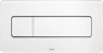 PLAQUE DE COMMANDE VIEGA VISIGN blanc verre More105