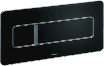 PLAQUE DE COMMANDE VIEGA VISIGN noir verre More105