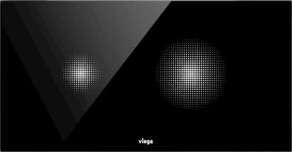 PLAQUE DE COMMANDE VIEGA VISIGN noir synthetique Style