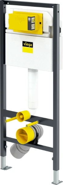 Viega Prevista Dry Pro WC-element 3-6 l - 1120 x 500 mm - zonder bevestingset - PP-bocht