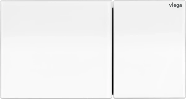 PLAQUE DE COMMANDE VIEGA VISIGN FOR REMOTE2 blanc signalisation verre