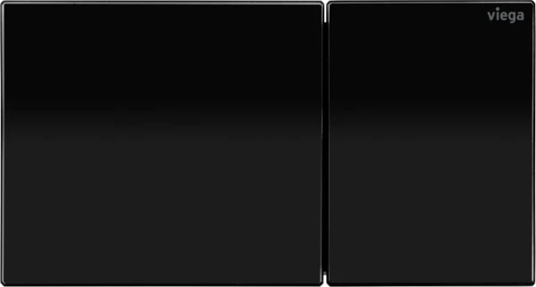 PLAQUE DE COMMANDE VIEGA VISIGN FOR REMOTE2 noir verre