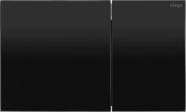 PLAQUE DE COMMANDE VIEGA VISIGN FOR MORE200 noir verre