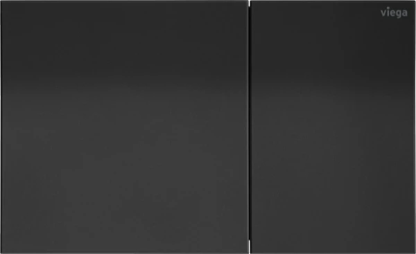 PLAQUE DE COMMANDE VIEGA VISIGN FOR MORE200 schwarzgrau aluminium