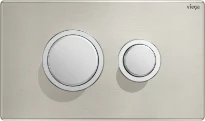 PLAQUE DE COMMANDE VIEGA VISIGN FOR PUBLIC11 brosse rvs