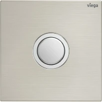 PLAQUE DE COMMANDE URINOIR VIEGA VISIGN FOR PUBLIC11 brosse rvs