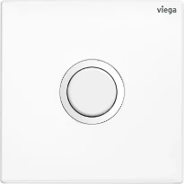 PLAQUE DE COMMANDE URINOIR VIEGA VISIGN FOR PUBLIC11 blanc signalisation rvs