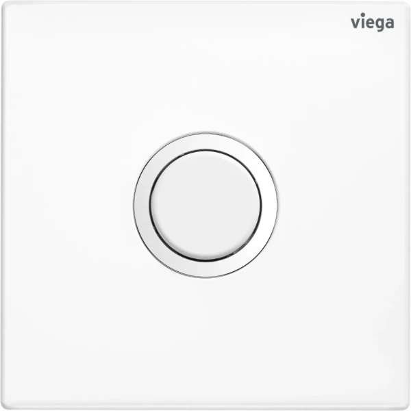 PLAQUE DE COMMANDE URINOIR VIEGA VISIGN FOR PUBLIC11 blanc signalisation rvs