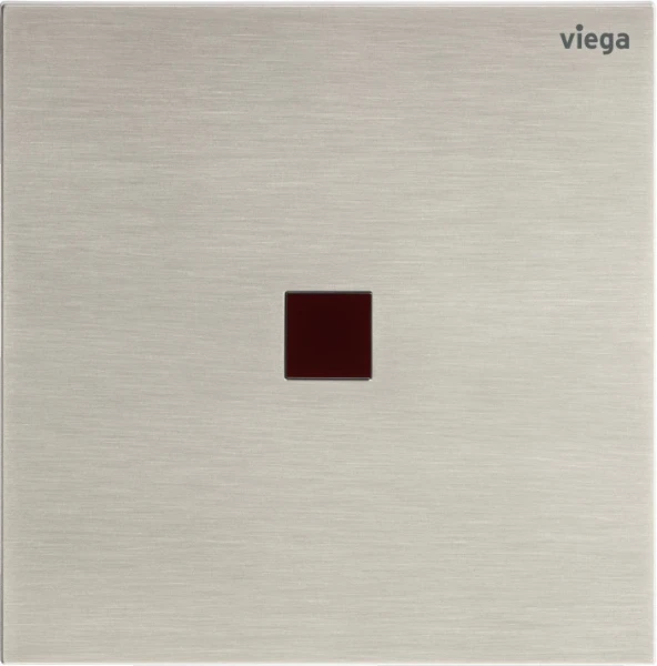 PLAQUE DE COMMANDE URINOIR VIEGA VISIGN FOR MORE200 inox brossé synthetique