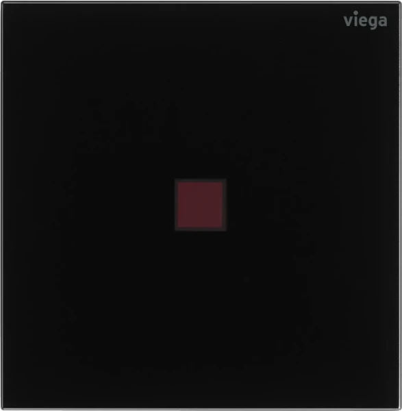 PLAQUE DE COMMANDE URINOIR VIEGA VISIGN FOR MORE200 noir verre