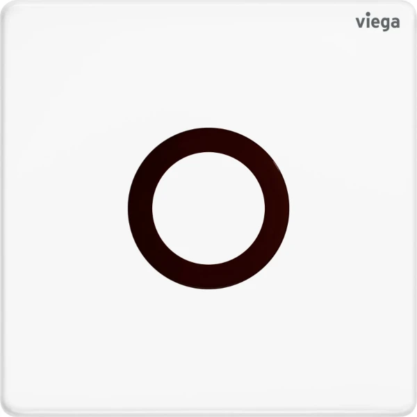 PLAQUE DE COMMANDE URINOIR VIEGA VISIGN FOR PUBLIC12 blanc signalisation rvs