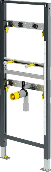 ELEMENT DE MONTAGE LAVABO VIEGA PREVISTA DRY 50 cm - 130 cm ! mm antracite acier