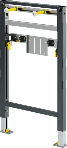ELEMENT DE MONTAGE LAVABO VIEGA PREVISTA DRY 50 cm - mm antracite acier 82 - 98 cm