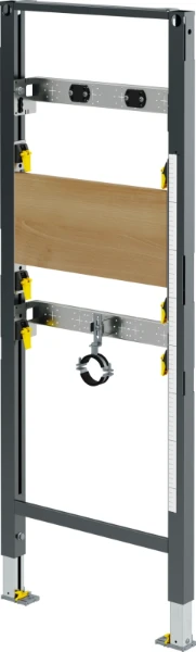ELEMENT DE MONTAGE LAVABO VIEGA PREVISTA DRY 50 cm - 130 cm ! mm antracite acier