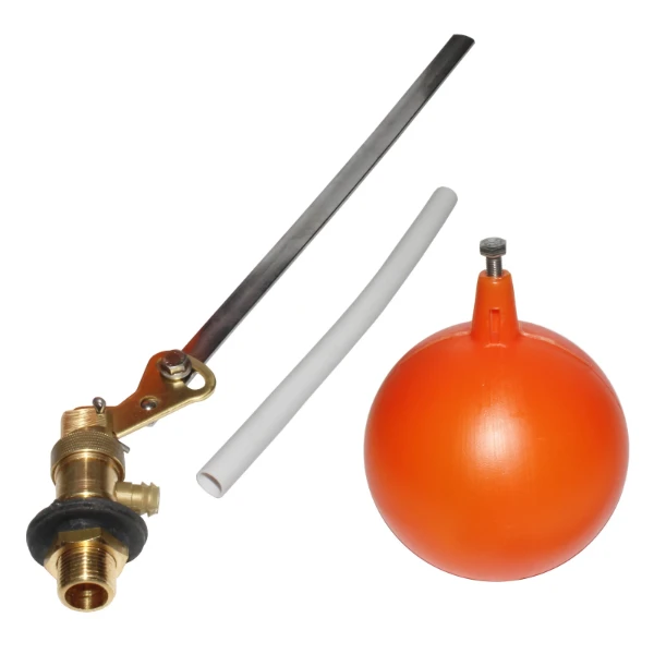 JDB vlotter horizontaal kort 3/8"
