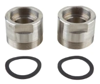 WILO 1 jeu de pièces d'adaptation en inox raccordement intérieur 1½" vers extérieur 2", longueur 33 mm