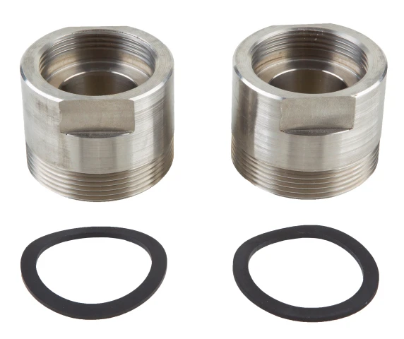 WILO 1 jeu de pièces d'adaptation en inox raccordement intérieur 1½" vers extérieur 2", longueur 33 mm