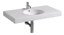 Geberit Preciosa II lavabo 900 x 500 mm - blanc - avec trou de robinet - avec trop-plein