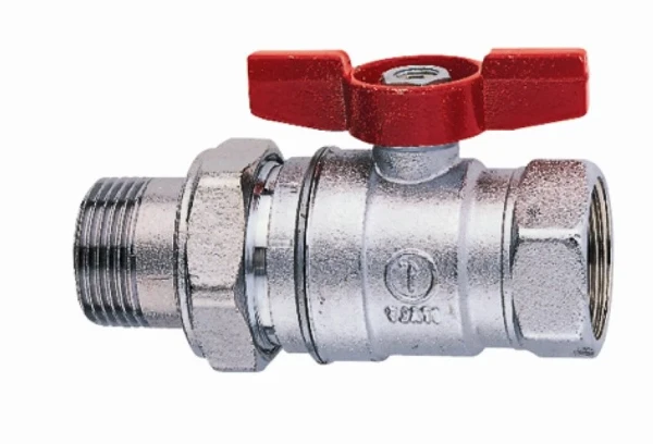 Giacomini  R919 vanne integral papillon raccord 3 pcs 4/4 X 4/4