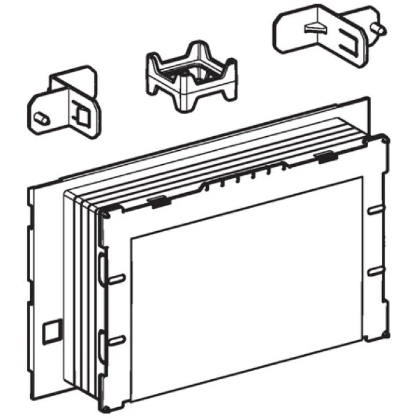 SET RUWBOUW GEBERIT SIGMA 60 pour installation sur sigma 12cm