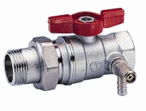 Giacomini R919S vanne intégrale + vid. racc 3 pcs fxm 1/2X1/2