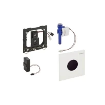 COMMANDE D'URINOIR GEBERIT SIGMA01 chromé metal electronique avec batterie 2x 1,5V AA
