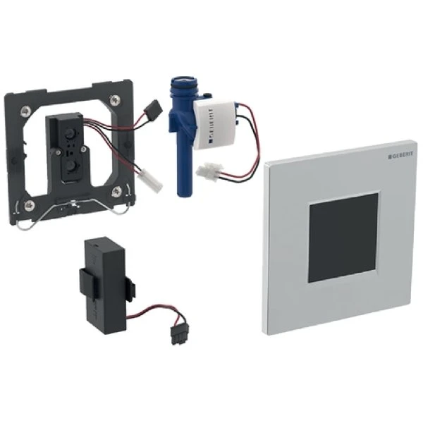 GEBERIT HyTronic type 30 urinoirsturing m IR batterij metaal  glanz/mat/glans verschr