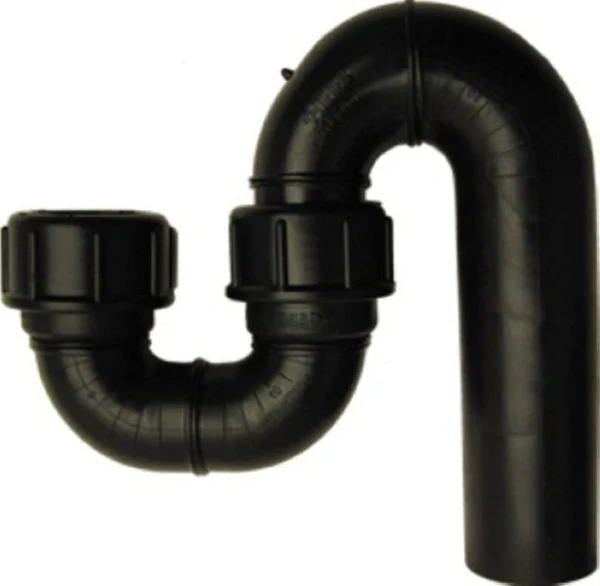 Geberit PE siphon entrée verticale/sortie verticale vertik 40mm noir (99)