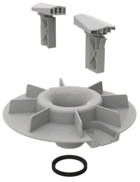 Geberit Pluvia trop-plein de secours 12 l/s