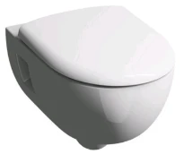 Geberit Renova Nr1 cuvette suspendue Rimfree sans bride - blanc KeraTect - L360xP530 mm