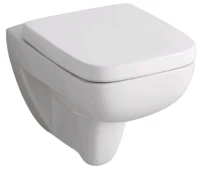 Geberit Renova Nr1 Plan toilette suspendue Rimfree sans rebord - blanc KeraTect - B360xD540 mm