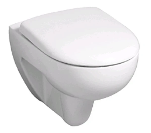 Geberit Renova cuvette suspendue Rimfree sans bride - blanc KeraTect - L355xp540 mm