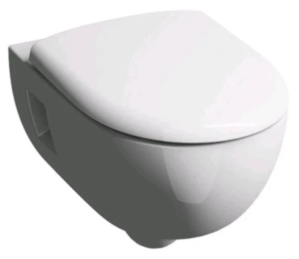 Geberit Renova Nr1 wc-suspendu Rimfree sans bride - blanc - B355xD530 mm