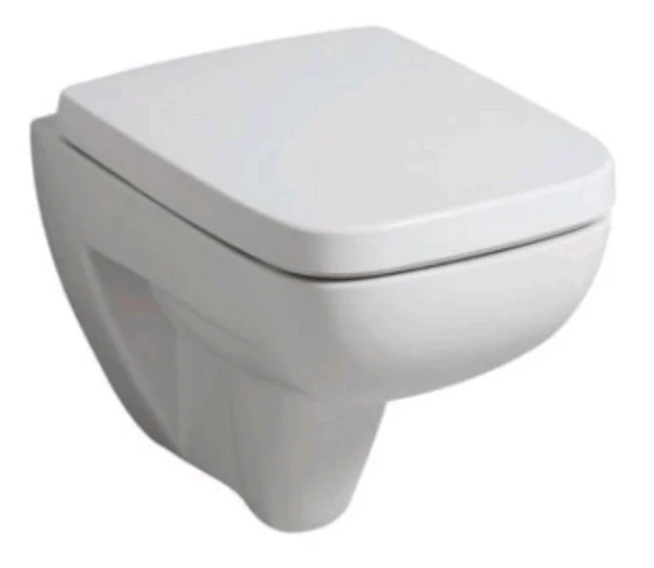 Geberit Renova Nr1 Comprimo compact toilette suspendue - blanc KeraTect - B355xD485 mm