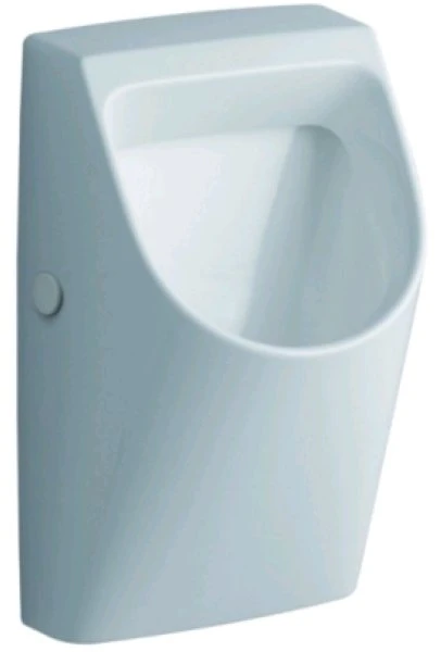 GEBERIT Renova Plan urinoir toe-afvoer achter wit KeraTect