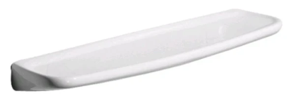 tablette murale geberit renova: b=50cm, h=4.5cm, t=14cm, blanc