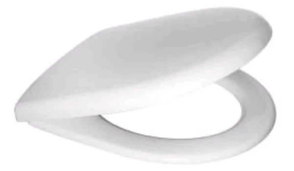 Geberit Renova Nr1 siège wc - blanc - softclose - charnière laiton chromé