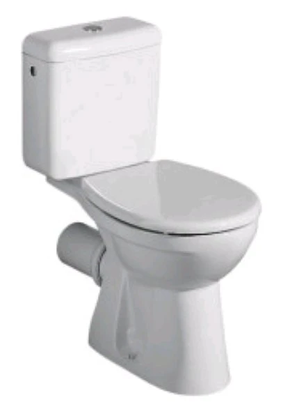 Geberit Renova staand toilet uitgang PK - wit KeraTect