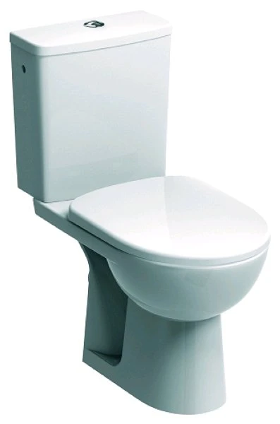 Geberit Renova réservoir de chasse - blanc - raccordement latéral - avec rinçage à 2 volumes