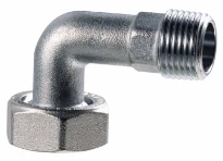 Giacomini R125C courbe avec écrou prisonnier mod. court 1/2"