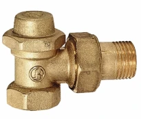 Giacomini  R14 te regl. equerre laiton 4/4