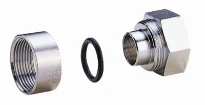 Giacomini R177 adaptateur chromé 16X1/2"
